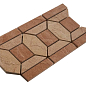 Ardesia Fascia A Naturale 9.5мм 15x30 Casalgrande Padana