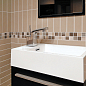 MSD-428 (MSDH-428) мозаика Стекло+Мрамор 25,8х25,8 300x300 Natural