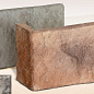 Аризона 00-19 угловая 50х100(150х250)х70-160х20-40 (вариативный размер) Ecostone