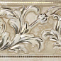 A037054 Cenefa Rex Cream 10x25 Ape Ceramica