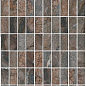 MM12143 Декор Театро коричневый мозаичный 25*75 Kerama Marazzi