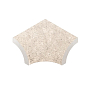 Планка радиальная внутренний угол Stone 541 Sand R9 77х77x110х10 Kerastep фото в миниатюре