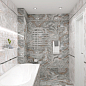 Мозаика Gray серый 30х30 Laparet