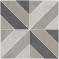 ID124T Декор Про Лаймстоун серый матовый 60х60 Kerama Marazzi