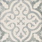 Ros. 9512 COMPOSICION RETRO II GRIS 30x90 Porcelanite Dos