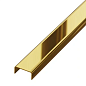 Профиль стальной РS-01/gold/G/12x600x10/S1 Kerranova