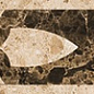 PJD-SDPH019 19 Waterjet Border 60x12 Marmocer