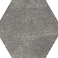 22094 Hexatile Cement Black 17,5x20 EQUIPE фото в миниатюре