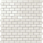 AS31 Marvel Bianco Dolomite Mosaico Lappato Burattato 29.8x29.8 Atlas Concorde