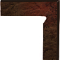 Semir Brown Цоколь правый (B+A)30х8,1 Paradyz