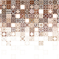 HAG011D Hammam рельеф бежевый 20x44 Cersanit