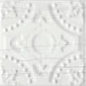 Belvedere Relieve Blanco 10x30 Monopole Ceramica