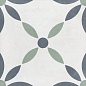 24768 HAVANA WHITE FLOWER 22.3X22.3 Peronda