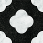 4101200 Dandy Pin Black White 18,6x18,6 41ZERO42