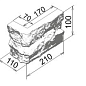 Онтарио 130 Угол 210х110х100х45 Камелот