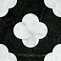 4101200 Dandy Pin Black White 18,6x18,6 41ZERO42
