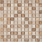 PIX276 Emperador Light, Crema Nova из мрамора матовая 23x23 305х305x6 Pixmosaic