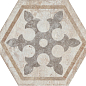Heritage Deco Exagona Texture 1 34.5x40 Fioranesе