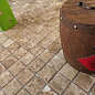 Pietrine Onice Jade Bianco POL 2.3x2.3 29.8x29.8 Caramelle Mosaic
