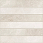 766713 Rock Salt White Gold Luc Mosaico 3D 30x30 Cerim