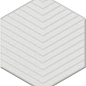 OS/A241/63000 Декор Агуста белый 6х5,2 Kerama Marazzi