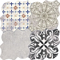 Riga patchwork 45x45 Realonda