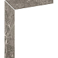 Плинтус для кантиковой ступени Marble 421 Moca R9 596х596х11 Kerastep фото в миниатюре