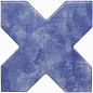 Becolors Cross Electric Blue 13.25х13.25 Cevica