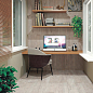 NR0380-M Керафорест Коричневый светлый матовый 600x600x9.5 ProGRES Ceramica фото в миниатюре 7