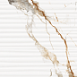 Calacatta Brillante Decor Ondas Rectificado 30x90 Novacera