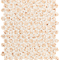 fRUC Glim Gemme Rosa Round Mosaico Matt 29,5х32,5 FAP Ceramiche