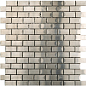 Mosaico Brick Acero 2x4 Malla L'Antic Colonial
