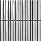 Y15FW22 Strip Серый глянцевый 1.5х14.5 29.4х31.3 Porcelain mosaic фото в миниатюре