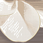 584191003 Бордюр AMATI PLUMERIA ALBA 50,5х6,2 Azori