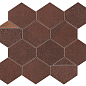 9BNC Blaze Corten Mosaico Nest 29.4x25.8 Atlas Concorde