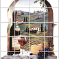 15.1(373) Arch панно из 20-ти плиток 40x50 Factoria