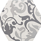 21357 Hexatile Harmony B&W 17,5x20 EQUIPE