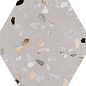 Hex.Doria Greige 25.8x29 Pamesa