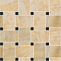 240532 MARBLE MOSAICS INTRECCIO ORO-NERO 29,1x29,1 Versace (Gardenia Orchidea)