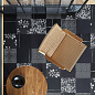 GACM51 Chymia Mix1 Black 30x30 Mutina