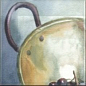 Monocolor Composicion Acuarela Uvas 20х40 Absolut Keramika