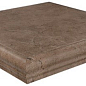 SG115700R/GR/AN Ступень угловая Фаральони коричневый 34х34 Kerama Marazzi