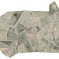 fQNM Nativa Grey Fly Mosaico Satin 25x41.5 FAP Ceramiche