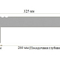 Угловая ступень 412 32.5x32.5 бетон Steady Step