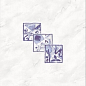 WITGX110 LUCIE blue 20x25 RAKO
