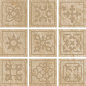 610090001122 Alpi Beige Tozzetto Celtico 10х10 ColiseumGres