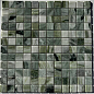 PIX314 Jet Green полированная 23x23 305х305х4 Pixmosaic