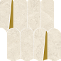 600110000947 Metropolis Royal Mosaico Elegant 6mm 32.5x36.1 Italon