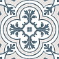 KIAN CARMEN BLUE 45x45 Dualgres