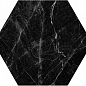 Cosmo Hex Black 20x24 Click Ceramica